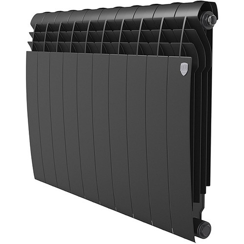 Радиатор биметаллический Royal Thermo BiLiner 500 (10 секций) Noir Sable 1
