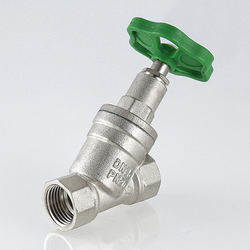 Клапан запорно-регулирующий VALTEC VT.052 1" DN 25 PN 16 прямоточный латунный 4