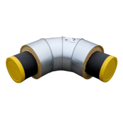 Отвод стальной в изоляции ППУ-ОЦ 30 градусов 325х5,0/500