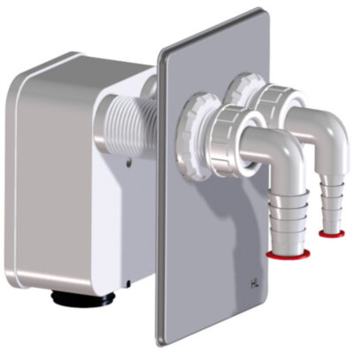 Сменный сифонный комплект HL4000.2 для подкл. двух стир. машин, для сифона HL4000.0 (HL04000.2, HL04000.7E, HL04000.5E-2 шт., HL19-2 шт., HL19.2)