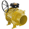 Кран шаровой Маршал 11с67п GAS PRO СП.00.3 DN 350/300 PN 40 стандартнопроходной под приварку 1