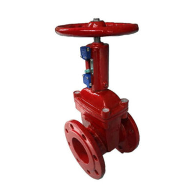 Задвижка клиновая c индикатором ABRA A40-Gi DN 300 чугунная фланцевая с редуктором