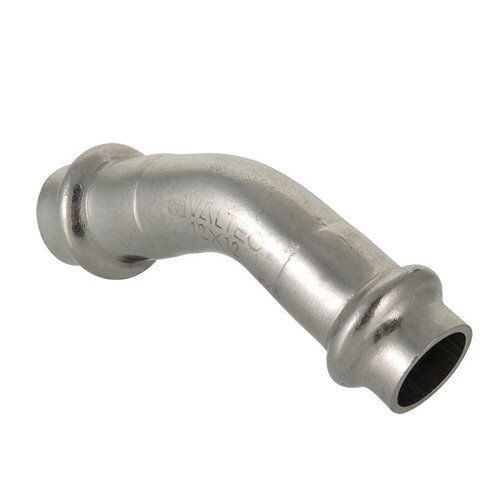 Угольник 45 градусов VALTEC VTi.959.I DN 15 PN 16 двухраструбный нержавеющая сталь