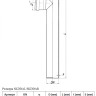 Крестовина канализационная бесшумная PP-MD Ostendorf Skolan Safe SKDDAR DN 110х110/50х87° двухуровневая угловая 2
