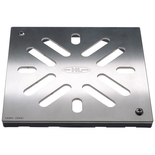 Надставной элемент HL622/S DN195 с подрамником из ПП и решёткой из нерж.стали STAINLESS STEEL 316 4