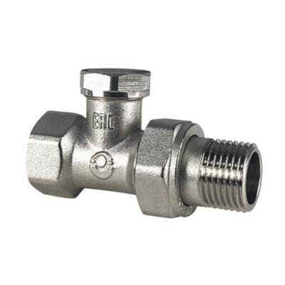 Клапан радиаторный VALFEX VF.020.N ВР-НР 1/2" DN 15 PN 10 настроечный прямой