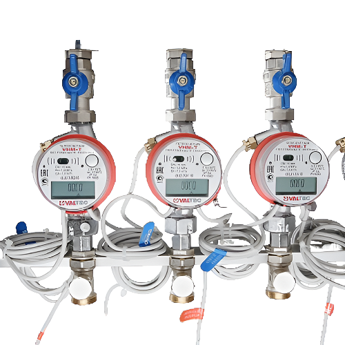 Узел этажный VALTEC VT.GPM.06S04.L7 1" DN 25 с балансировочным клапаном