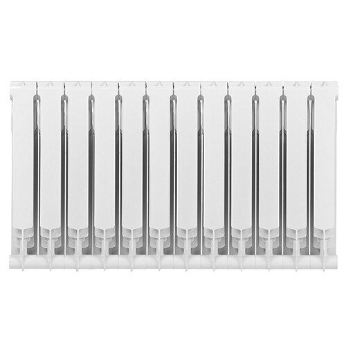 Алюминиевый радиатор Royal Thermo MONOBLOCK A 500 2.0 - 12 секц. Bianco Traffico