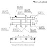 Коллектор распределительный GIDRUSS MKSS-40-4DU 4-х контурный НР 3/4" Ду 20 Ру 6 модульный 2