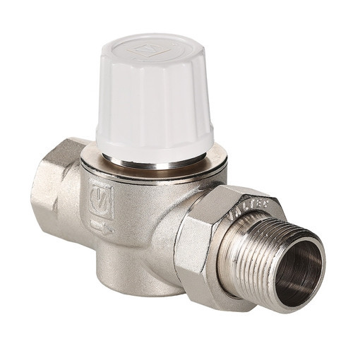 Клапан радиаторный Valtec VT.034 3/4" DN 20 PN 10 повышенной пропускной способности, прямой 1