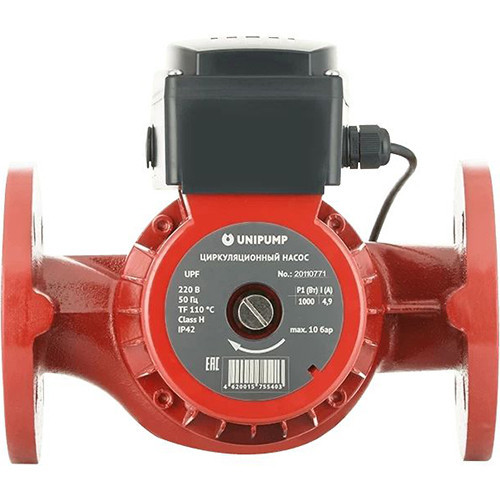 Насос циркуляционный Unipump UPF 65-80 280 с мокрым ротором H=8м Q=500л/мин арт. 80976