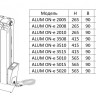 Радиатор маслонаполненный электрический RIFAR ALUM ON-e 5020 12 секций белый 2