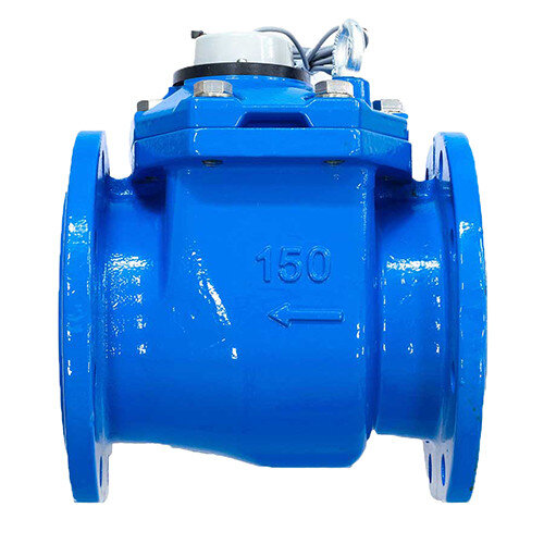 Счетчик для холодной воды Тепловодомер ВСХНд-150 турбинный фланцевый с импульсным выходом