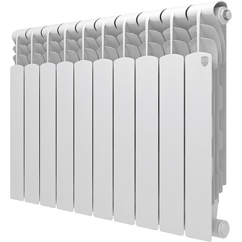 Радиатор биметаллический Royal Thermo Revolution Bimetall 2.0 500 (10 секций) Bianco Traffico 1