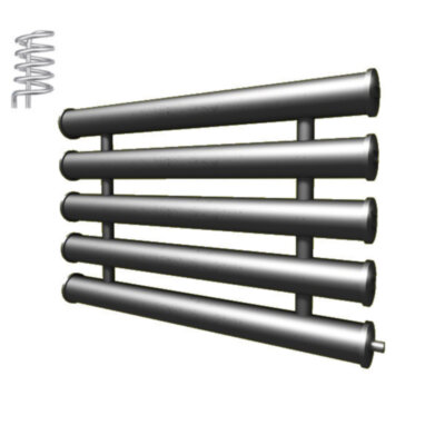 Регистр отопления РАП-5x89x3,0-8000 автономный пятирядный с плоскими заглушками