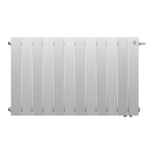Радиатор биметаллический Royal Thermo PianoForte 500 VD (12 секций) Bianco Traffico 2