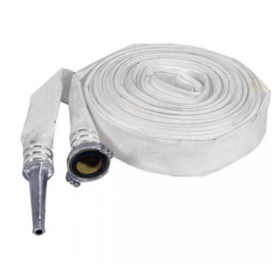 Рукав пожарный напорный для пожарного крана 51 мм с головкой ГР-50П и стволом РС 50.01П (пласт.) 15 м