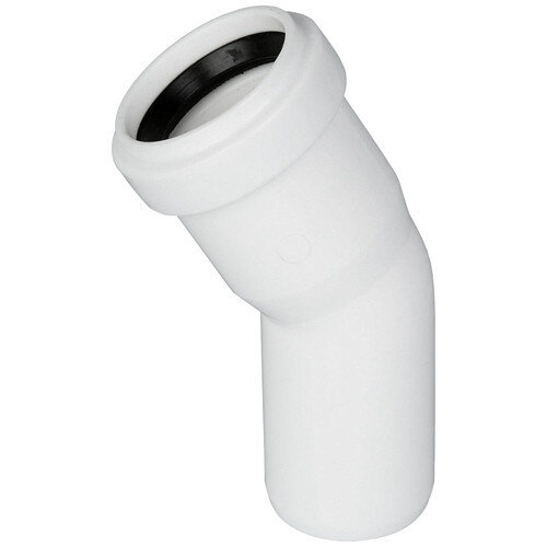 Отвод канализационный PP-H Ostendorf HT HTB DN 40х30° цвет белый