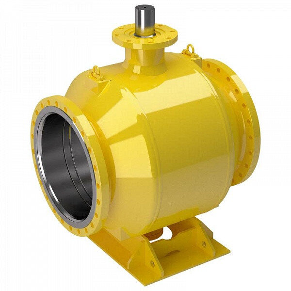 Кран шаровой Vexve 309600 DN 600 стальной полнопроходный фланцевый для газа, с редуктором