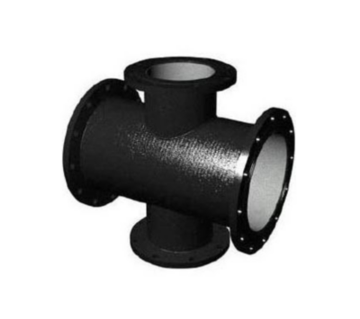 Крест КФ Ду 250х200 ВЧШГ ГОСТ 5525-88 чугунный фланцевый