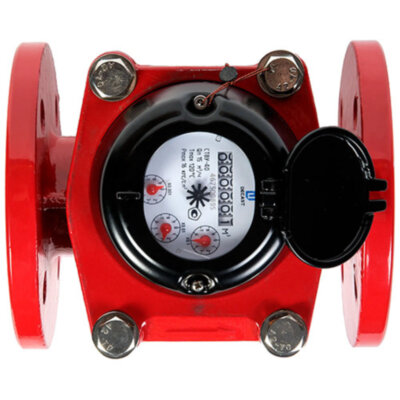 Счетчик промышленный Декаст СТВУ-40 ДГ1 (100 л/имп) холодной и горячей воды