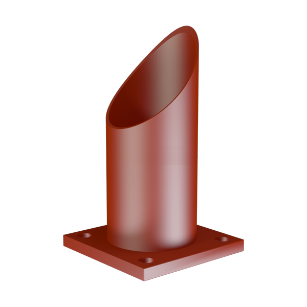 Опора 273-ТО-А2 Ду 273 мм ОСТ 36-146-88 неподвижная