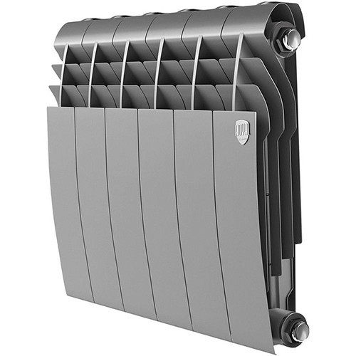 Радиатор биметаллический Royal Thermo BiLiner 350 (6 секций) Silver Satin