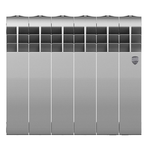 Радиатор биметаллический Royal Thermo BiLiner 350 (6 секций) Silver Satin 2