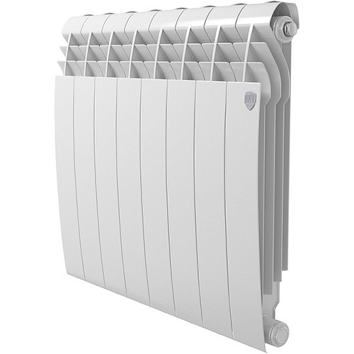 Радиатор биметаллический Royal Thermo BiLiner 500 (8 секций) Bianco Traffico