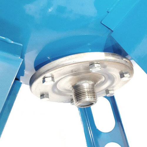 Гидроаккумулятор Wester Premium WAV 100P НР 1" DN 495 PN 10 мембранный с нержавеющим контрфланцем