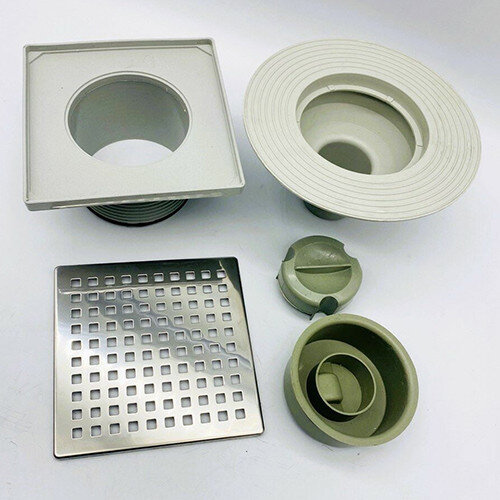 Трап вертикальный VALFEX VF.031.110K.100.01 Ду 110 регулируемый с решеткой из нерж.стали