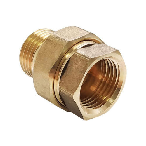 Сгон прямой VALFEX VF.340 ВР-НР 1" Ду 25 Ру 40 разъёмный латунный