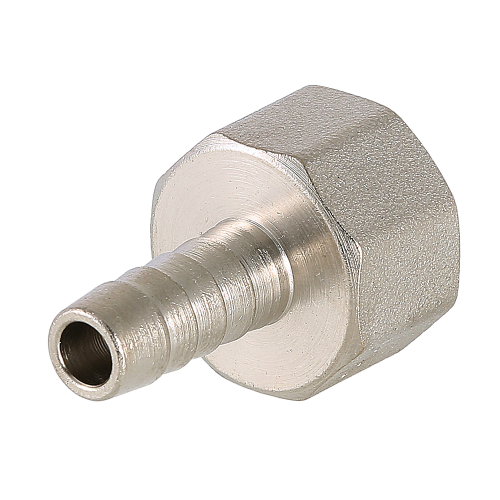 Латунный штуцер VALTEC 1/2" для шланга с внутренней резьбой VTr.654.N.0420