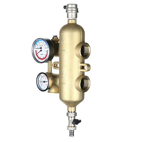 Гидравлическая стрелка VALTEC VT.VAR00.G 1 1/4'' DN 32 PN 10 бронзовая 4