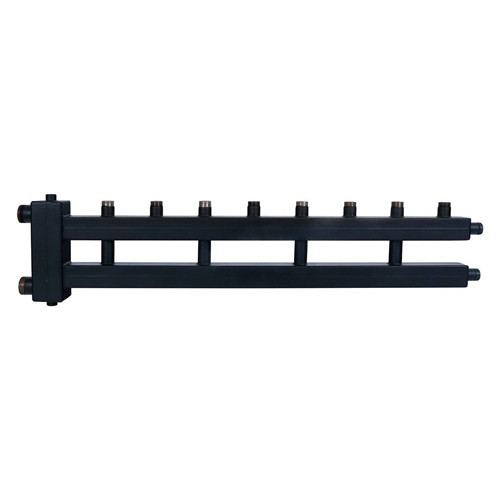 Коллектор распределительный ROMMER RDG-0018-014045 5-ти контурный НР 1"x1 1/2" Ду 40 Ру 4 дублёр рядный с гидравлическим разделителем 2