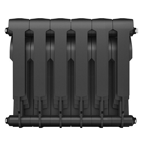 Радиатор биметаллический Royal Thermo BiLiner 350 (6 секций) Noir Sable