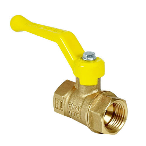 Кран шаровый VALFEX STANDART VF.271 ВР 3/4" Ду 20 Ру 40 газовый латунный