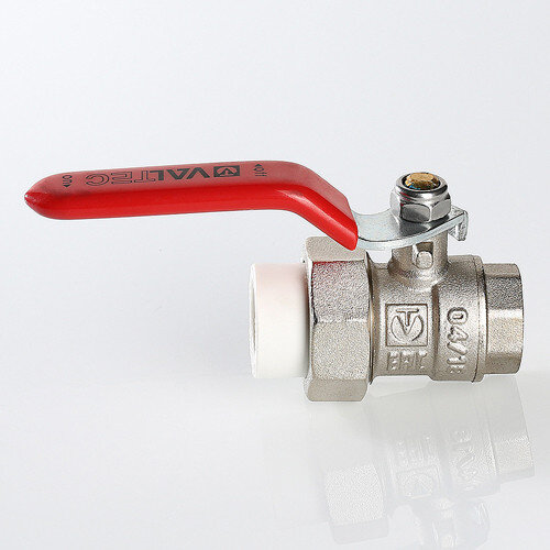 Кран шаровый VALTEC VTp.742 ВР 1/2" DN 20x15 PN 25 переходной латунный