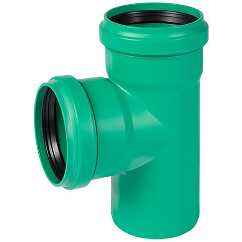 Тройник канализационный PP-MD Ostendorf KG2000EA DN 315/160х87° усиленный
