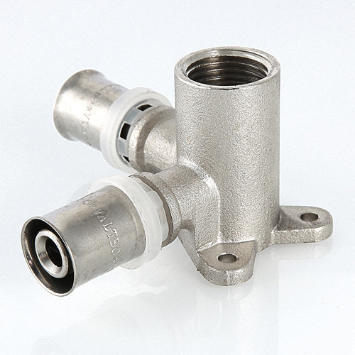 Водорозетка VALTEC VTm.234 ВР 1/2" DN 20x15 PN 10 латунная никелированная 4