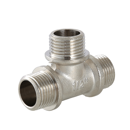 Латунный тройник VALTEC 1/2" с наружной резьбой VTr.131.N.0004