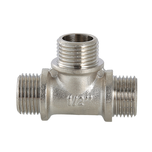 Латунный тройник VALTEC 1/2" с наружной резьбой VTr.131.N.0004