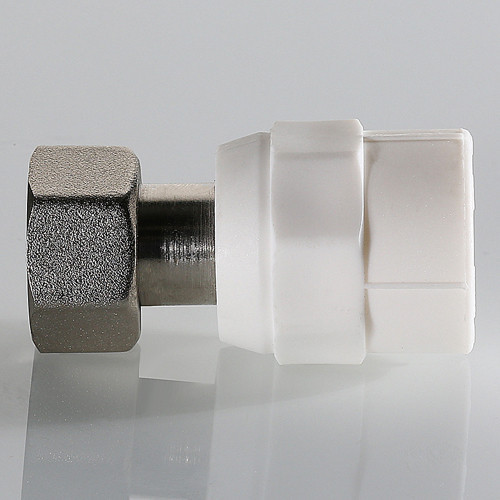 Переходник VALTEC VTp.708.K ВР 1/2" DN 20 PN 25 конус полипропиленовый комбинированный 3