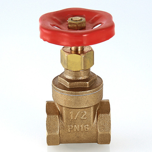 Задвижка клиновая VALTEC VT.012.G ВР 1/2" DN 15 PN 16 латунная 5