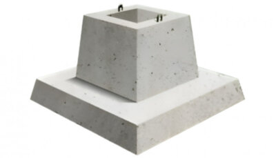 Железобетонный фундамент ФЖ 16М-2 стаканного типа серия №71159-С (1700x1700x1750)