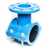 Седелка фланцевая для чугунных труб UR-CAST UR-33 DN 65/40 PN 16 чугунная 1