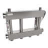 Коллектор распределительный GIDRUSS MKSS-250-2x32 2-х контурный НР 2"x1 1/2" Ду 50 Ру 6 модульный 1