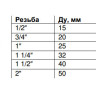 Соединитель американка Benarmo DN 32 PN 16 (1 1/4") ВР 2