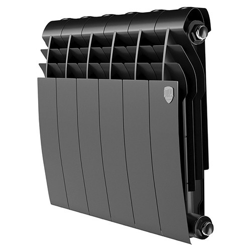 Радиатор биметаллический Royal Thermo BiLiner 350 (6 секций) Noir Sable 1