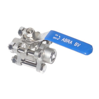 Кран шаровой ABRA BV61A DN 80 PN 40 стандартные патрубки нержавеющая сталь